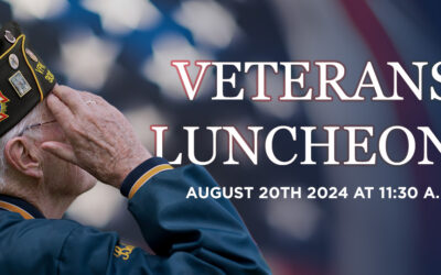 Join Us for Our Quarterly Veterans Lunch
