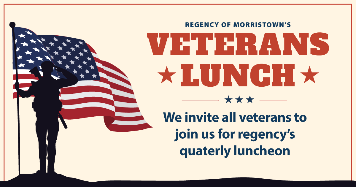 Regency Senior Living Veterans Lunch